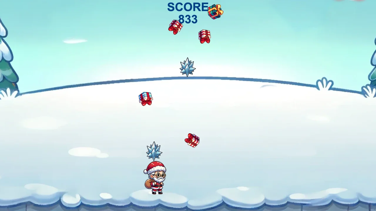 Santa's Gift Banner